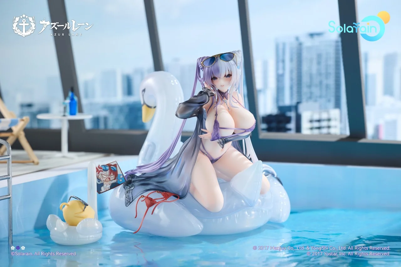 Figurine Ying Swei Ver. Blue Waves, Limpid Summer d'Azur Lane par Solarain
